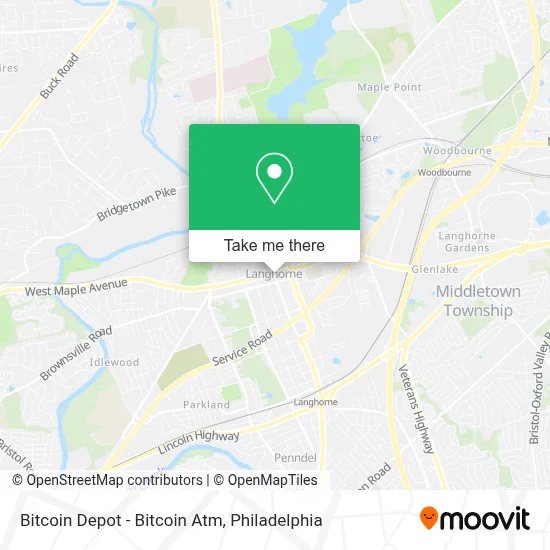 Bitcoin Depot - Bitcoin Atm map