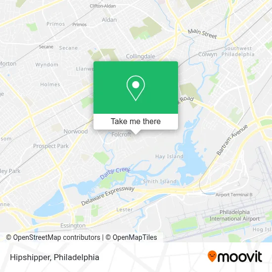 Hipshipper map