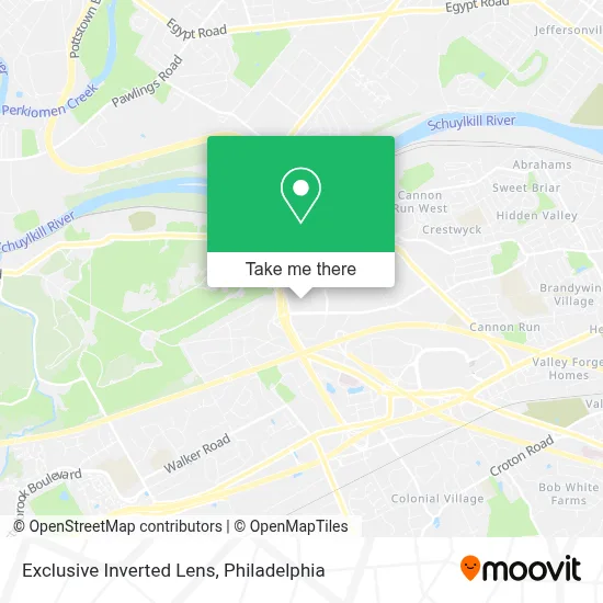 Exclusive Inverted Lens map