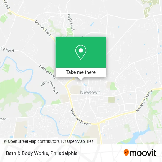 Bath & Body Works map