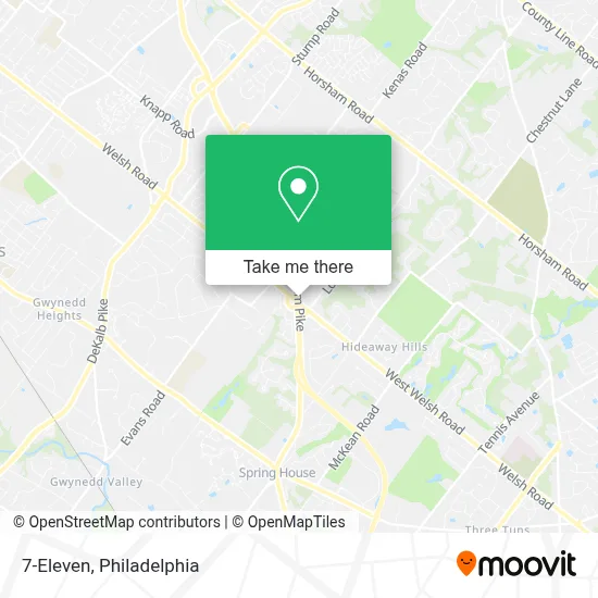 7-Eleven map