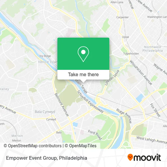 Empower Event Group map