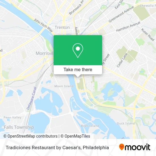 Tradiciones Restaurant by Caesar's map