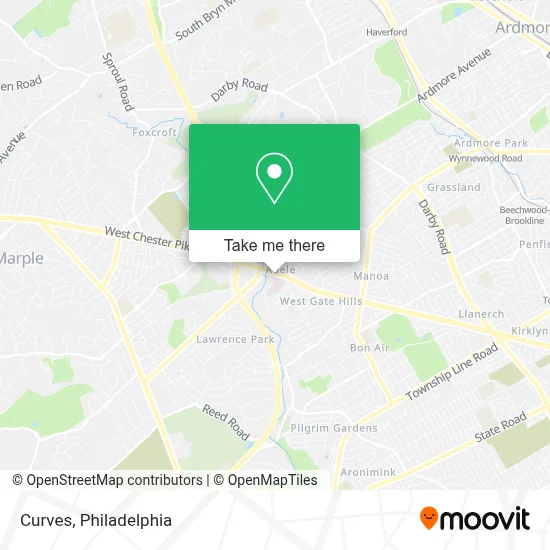 Curves map