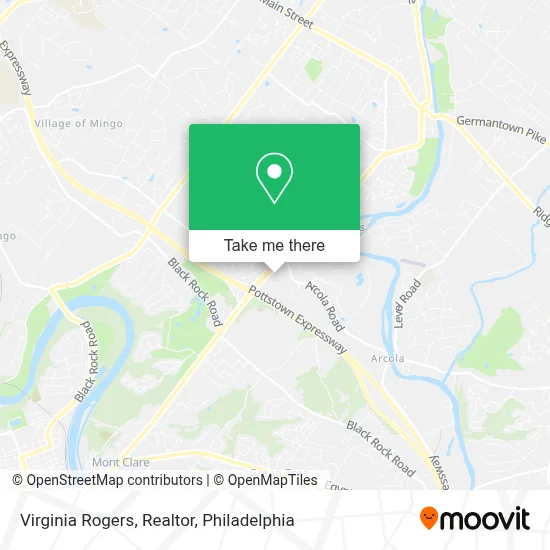 Virginia Rogers, Realtor map
