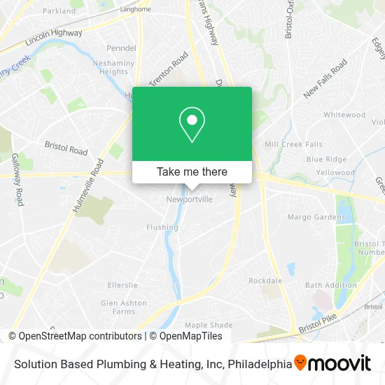 Solution Based Plumbing & Heating, Inc map