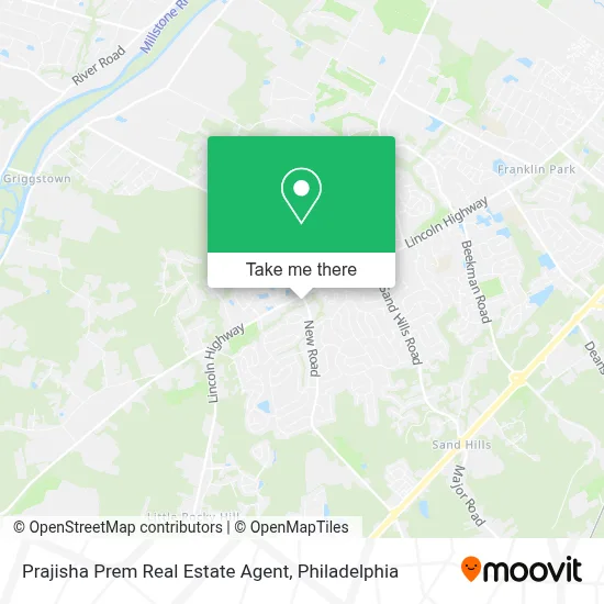 Prajisha Prem Real Estate Agent map