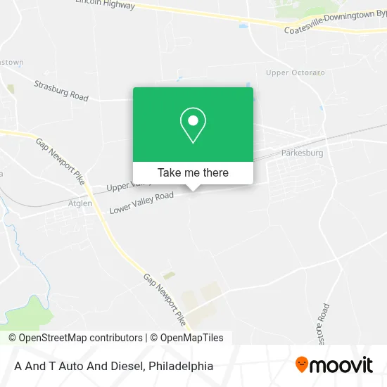A And T Auto And Diesel map
