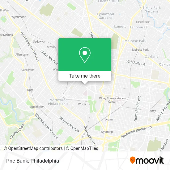 Pnc Bank map