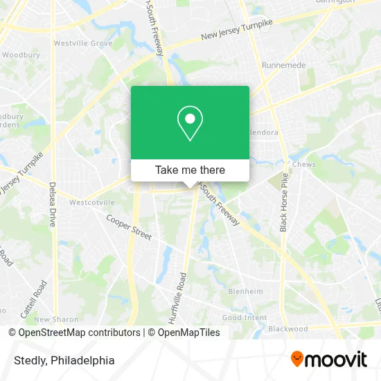 Stedly map