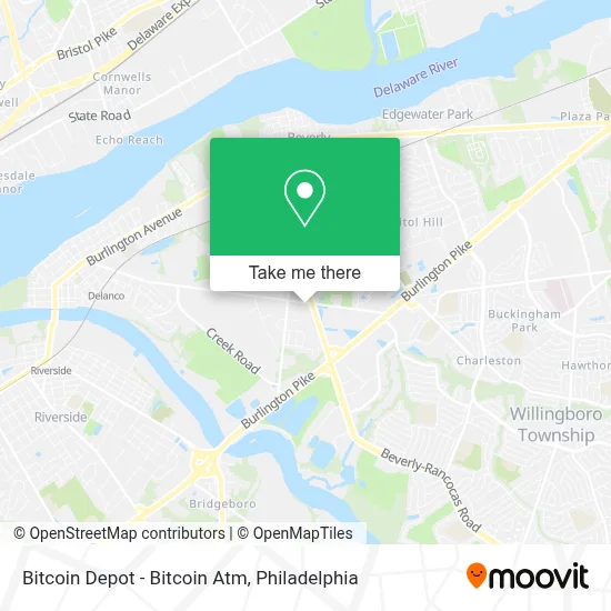 Bitcoin Depot - Bitcoin Atm map