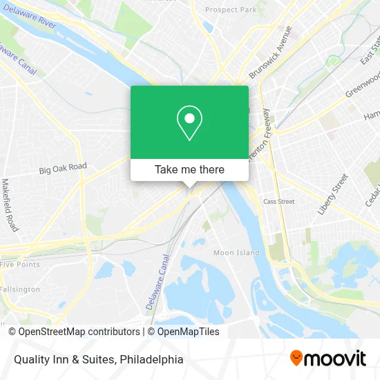 Quality Inn & Suites map