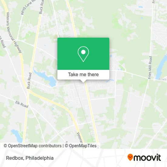 Redbox map