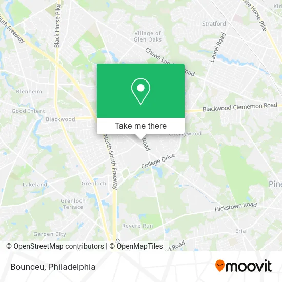 Bounceu map