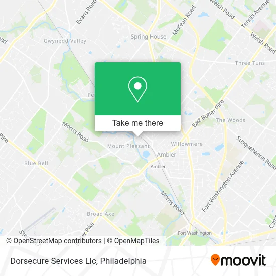 Dorsecure Services Llc map