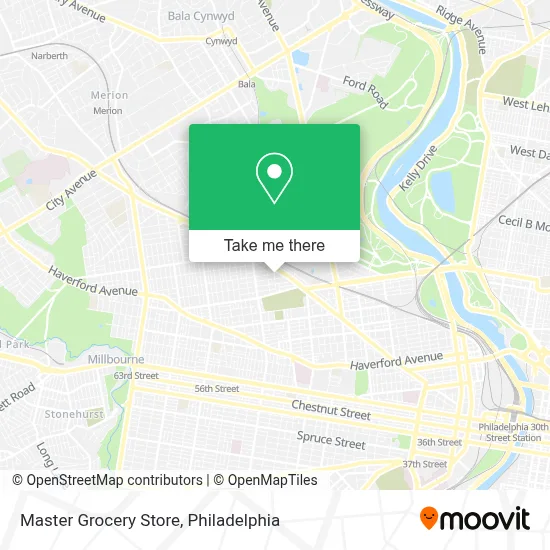 Master Grocery Store map