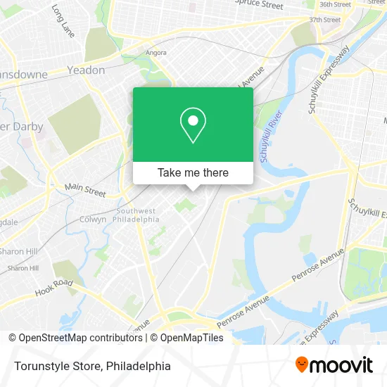 Torunstyle Store map