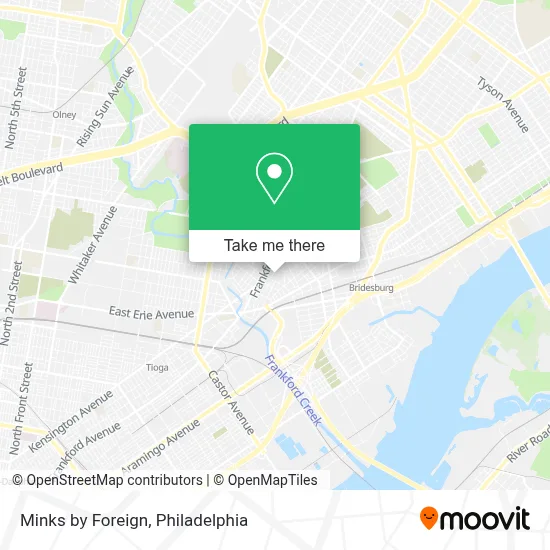 Minks by Foreign map