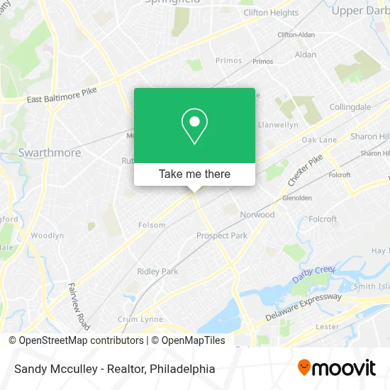 Sandy Mcculley - Realtor map
