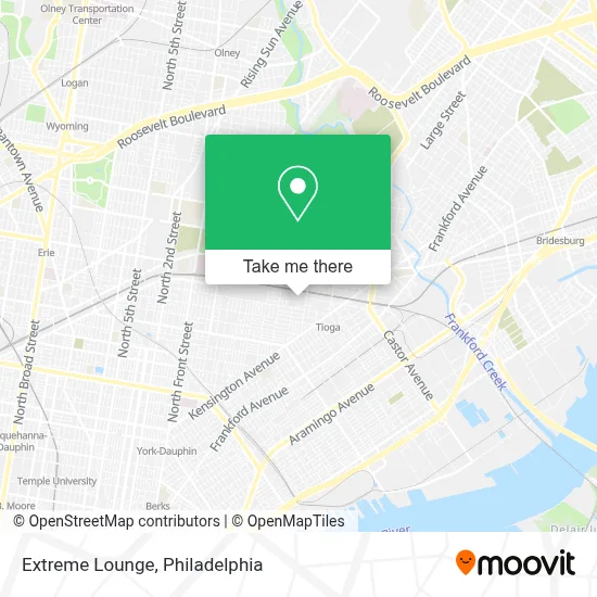 Extreme Lounge map