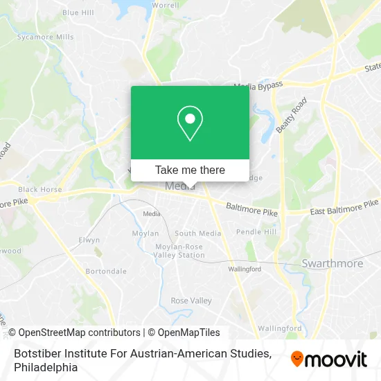 Botstiber Institute For Austrian-American Studies map
