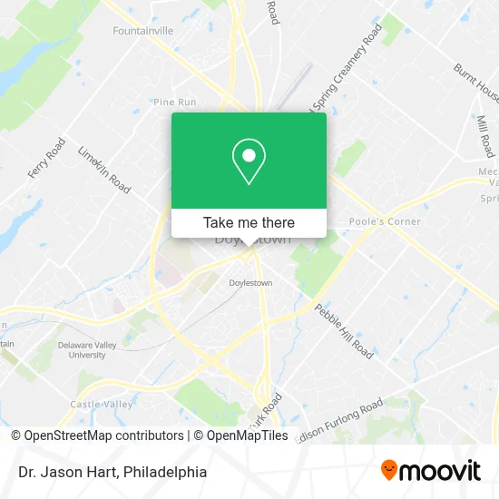 Dr. Jason Hart map