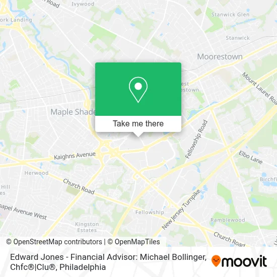 Edward Jones - Financial Advisor: Michael Bollinger, Chfc®|Clu® map
