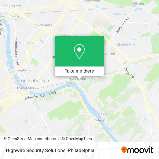 Highwire Security Solutions map