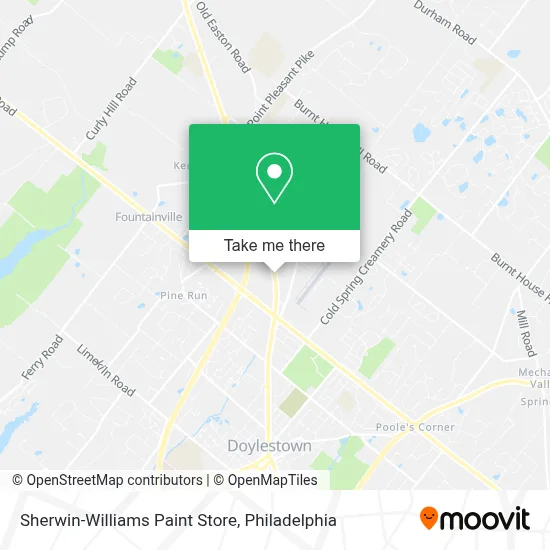 Sherwin-Williams Paint Store map