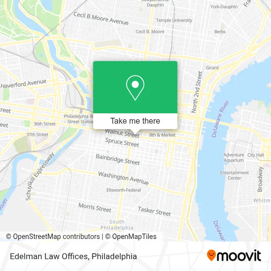 Edelman Law Offices map