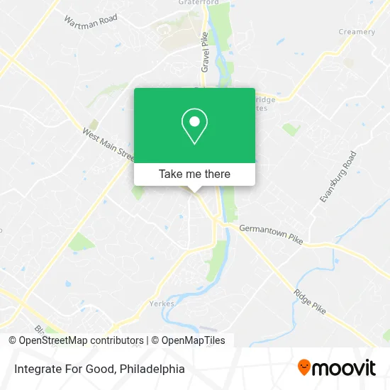 Integrate For Good map