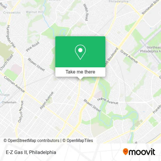 E-Z Gas II map