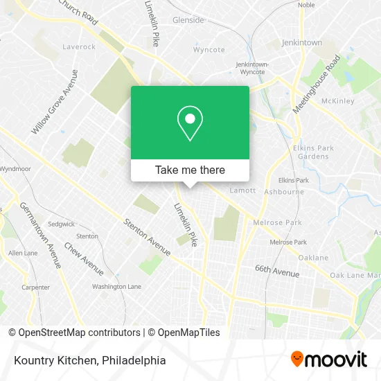 Kountry Kitchen map