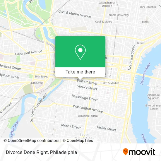 Divorce Done Right map