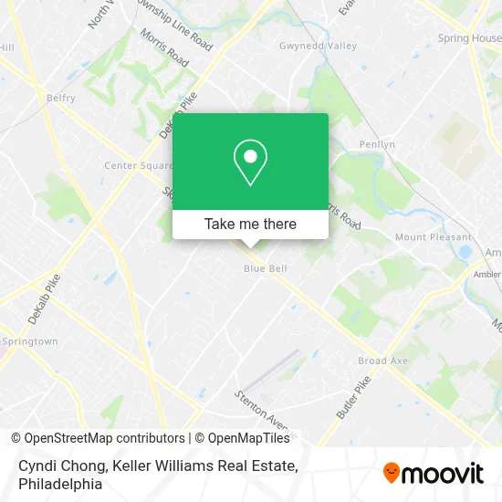 Cyndi Chong, Keller Williams Real Estate map