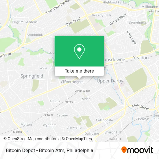 Bitcoin Depot - Bitcoin Atm map