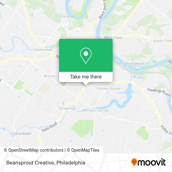 Beansprout Creative map