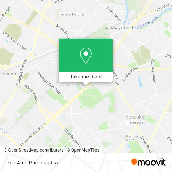 Pnc Atm map