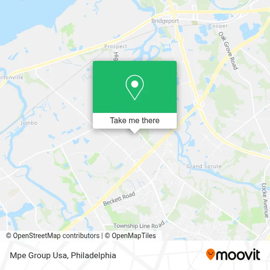 Mpe Group Usa map