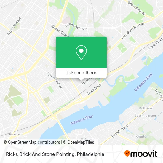 Ricks Brick And Stone Pointing map