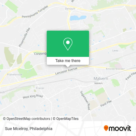 Sue Mcelroy map