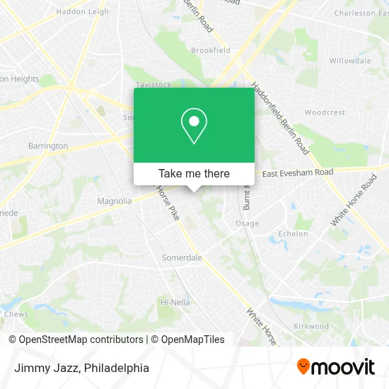 Jimmy Jazz map
