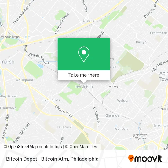 Bitcoin Depot - Bitcoin Atm map