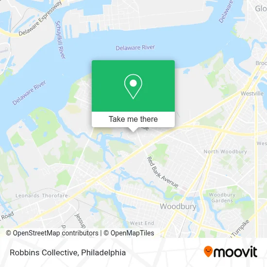 Robbins Collective map