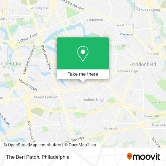 The Beri Patch map