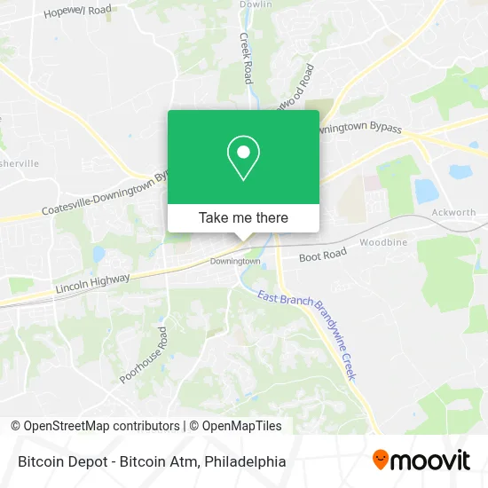 Bitcoin Depot - Bitcoin Atm map