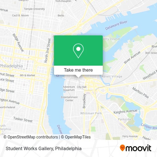Student Works Gallery map
