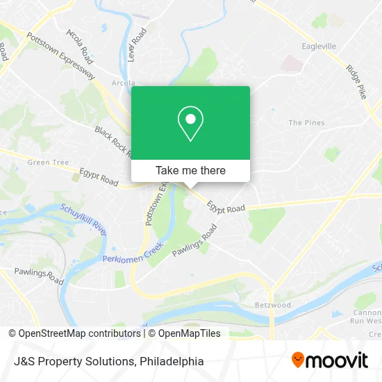 J&S Property Solutions map