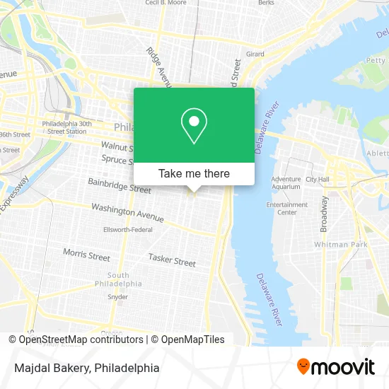 Majdal Bakery map