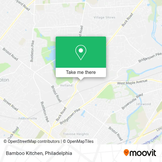 Bamboo Kitchen map